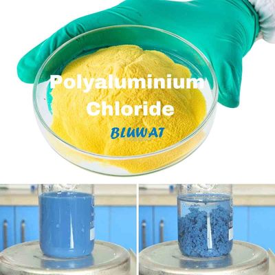 خرید Coagulant PAC Water Treatment Polyaluminium Chloride CAS 1327-41-9 پودر زرد کم رنگ تا سفید ساخت آنلاین