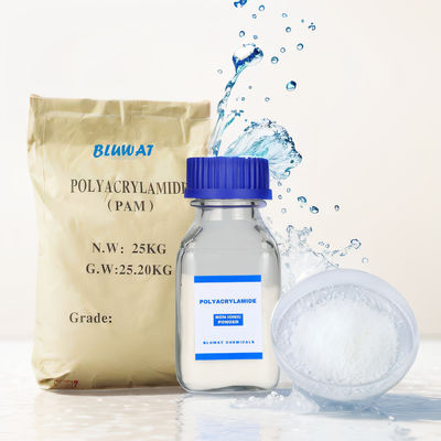 خرید قدرت صنعتی پلی الکترولیت فلوکولانت 20 میلیون وزن مولکولی مواد شیمیایی تصفیه فاضلاب ساخت آنلاین