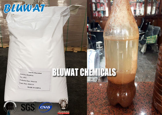 خرید Blufloc APAM آنیونی Polyacrylamide Flocculant پلیمر با وزن مولکولی بالا ساخت آنلاین