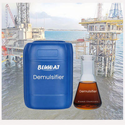 خرید تولید شده آب Demulsifier برای عملیات میدان نفتی پلیمر کاهش تنش رابط در WO و OW سیستم ساخت آنلاین