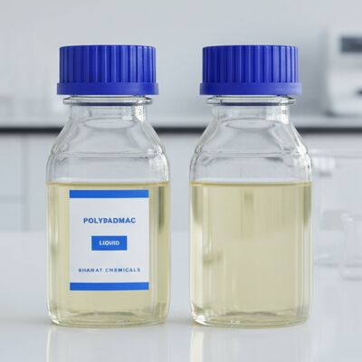 خرید 50% جامد بالا ویسکوزیته بسیار بالا پلیDADMAC PDADMAC برای تصفیه شدید فاضلاب و تثبیت بار شوک ساخت آنلاین