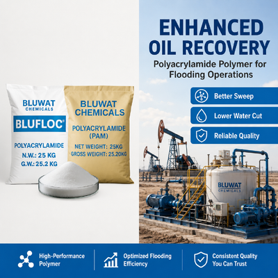 خرید Oilfield PAM Polymer 5 تا 25 میلیون وزن مولکولی برای EOR، سیالات حفاری و تصفیه آب تولید شده ساخت آنلاین