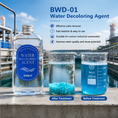 خرید BWD-01 ماده رنگ آمیزی آب با محتوای 55٪ جامد برای خنثی کردن بار کتیونیک به عنوان جایگزین بنتونیت ساخت آنلاین