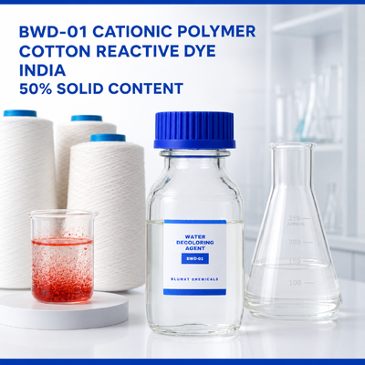 خرید 50٪ BWD-01 پلیمر کاتونیک برای تصفیه فاضلاب با رنگ های واکنشی پنبه در هند ساخت آنلاین