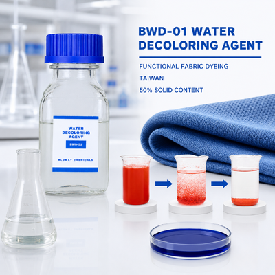 خرید BWD-01 ماده رنگ آمیزی آب برای رنگ آمیزی پارچه های کاربردی آب فاضلاب در تایوان ساخت آنلاین