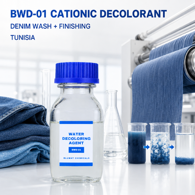 خرید BWD-01 رنگ آمیزی کتیونیک برای شستشوی جین و پاکسازی پارچه آب های فاضلاب در تونس ساخت آنلاین