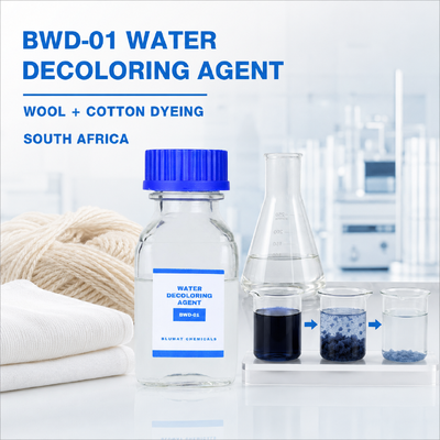 خرید BWD-01 ماده رنگ آمیزی آب برای آب های فاضلاب رنگ آمیزی پشم و پنبه در آفریقای جنوبی ساخت آنلاین