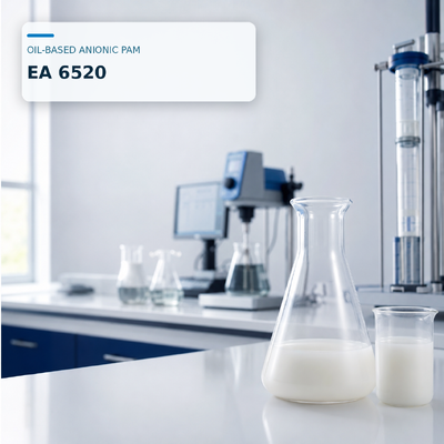 خرید امولسیون پلی اکریل آمید آنیونی مبتنی بر روغن Blufloc EA 6520 با وزن مولکولی بسیار بالا و درجه آنیونی بالا برای شفاف سازی صنعتی ساخت آنلاین