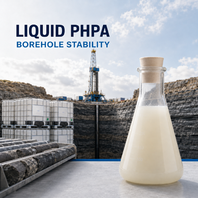 خرید مثبط سائل PHPA لاستقرار ثقب الحفر والتحكم في التآكل ساخت آنلاین
