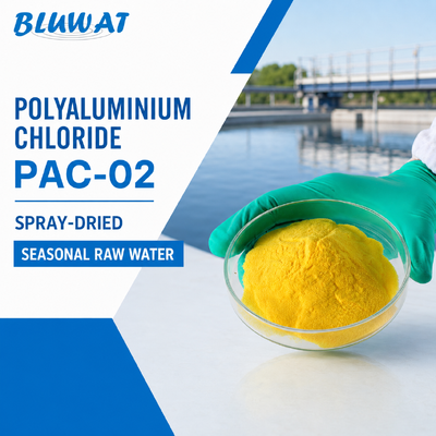خرید 30% Min. Al2O3 Spray-Dried 25kg Bag PAC-02 Polyaluminium Chloride for Seasonal Raw Water Treatment ساخت آنلاین