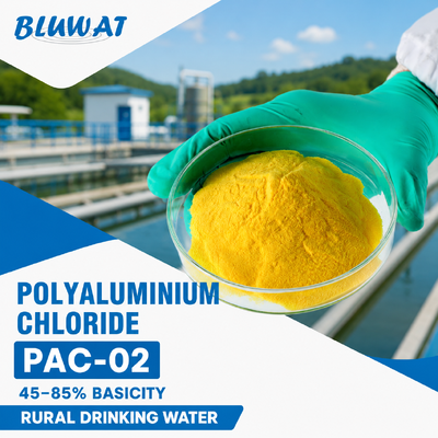 خرید PAC-02 Polyaluminium Chloride with 0.1% Max. Insolubles and 30% Min. Al2O3 Content in 25kg Bags for Rural Drinking Water ساخت آنلاین