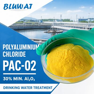 خرید 30٪ حداقل Al2O3 اسپری کلرید پلی آلومینیوم خشک شده PAC-02 برای تصفیه آب آشامیدنی ساخت آنلاین