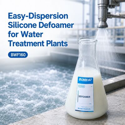 خرید ضد کف سیلیکونی غیر یونی با پراکندگی آسان با دوز 50-300 ppm برای تصفیه آب ساخت آنلاین