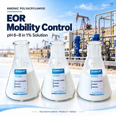 خرید Anionic Polyacrylamide APAM pH 6-8 in 1% Solution for EOR Mobility Control in 25kg Kraft Paper Bag ساخت آنلاین