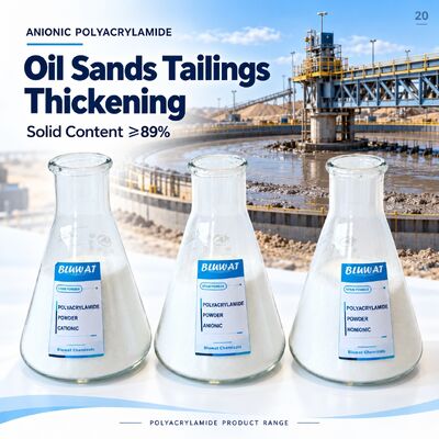 خرید Anionic Polyacrylamide APAM 20-100 Mesh 89% Min Solid for Oil Sands Tailings Thickening CAS 9003-05-8 ISO 9001 Manufacturer 750kg Net Big Bag ساخت آنلاین