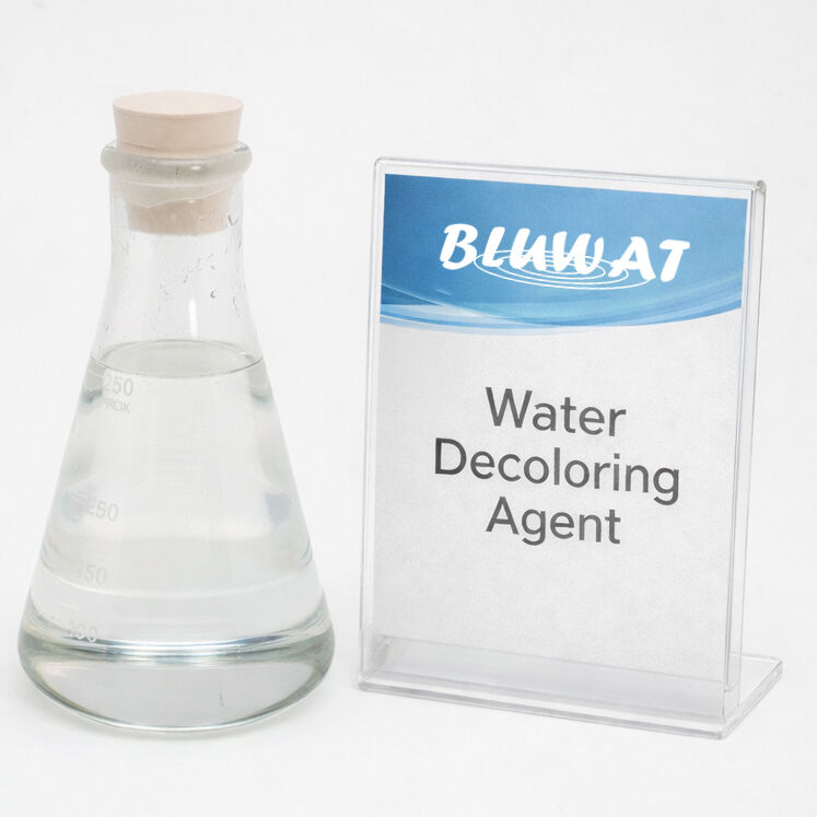 BWD-01 داروی رنگ آمیزی با رزین فرمالدهید دیکاندیامید با کارایی رنگ آمیزی بالا، کاهش موثر COD و فلوکولاسیون سریع برای تصفیه آب فاضلاب