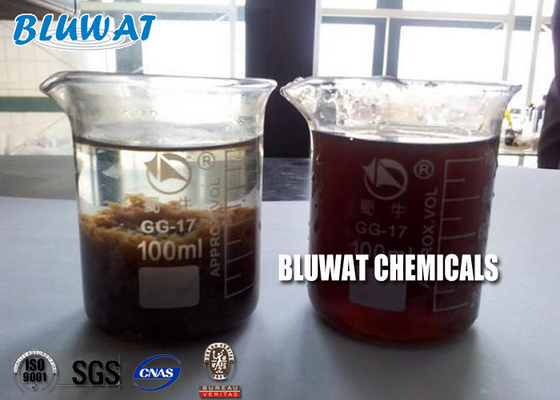 کاتيونيک Polyelectrolyte تصفيه آب تصفيه کننده Color Removal COD Chemicals