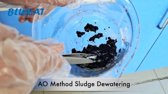 روش Anoxic Oxic AO آبگیری لجن پلی اکریل آمید آنیونی