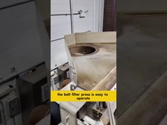 تصفیه آب مواد شیمیایی کار با فشار فیلتر کمربند